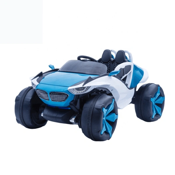 Roam Free: 4x4 Electric Jeep Ride-On - Blue & Red Fun!